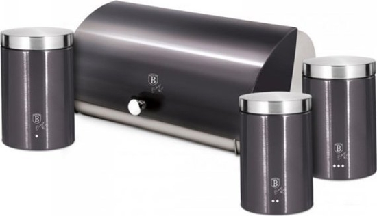 Изображение Chlebak Berlinger Haus CHLEBAK Z ZESTAWEM POJEMNIKÓW BERLINGER HAUS BH-6732 CARBON PRO