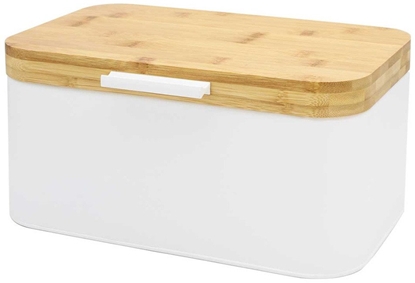 Attēls no CHLEBAK STALOWY Z DREWNIAN POKRYW 4260 BIAY