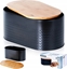 Изображение Chlebak Vilde Chlebak na Pieczywo Chleb z Desk Czarny Metalowy VILDE 34 x 18,5 x 15,5 cm