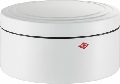 Attēls no Chlebak Wesco Pojemnik na pieczywo okrgy biay mat Classic Line