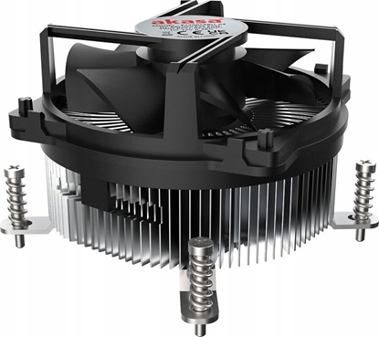 Attēls no Chodzenie CPU Akasa Akasa AK-CC6608BP01 Low Profile CPU-Khler - Sockel LGA 1700, 63,2 mm Hhe