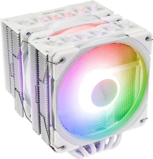 Picture of Chodzenie CPU Alpenfohn Alpenfhn Brocken 4 Max ARGB CPU-Khler - 2x 120mm, wei