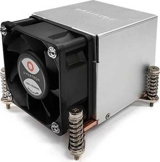 Изображение Chodzenie CPU Dynatron Dynatron K650 Tower CPU-Kühler 2U für Sockel 1150, 1151, 1155, 1156, 1200 aktiv