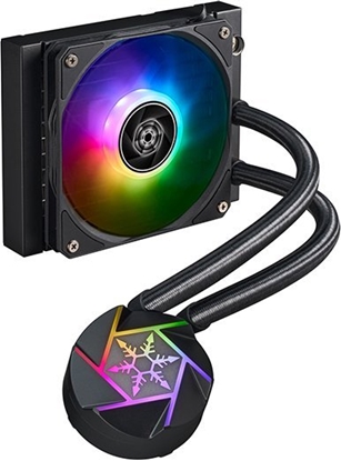 Attēls no Chodzenie wodne SilverStone SilverStone VIDA 120 SLIM 120mm, water cooling (black)