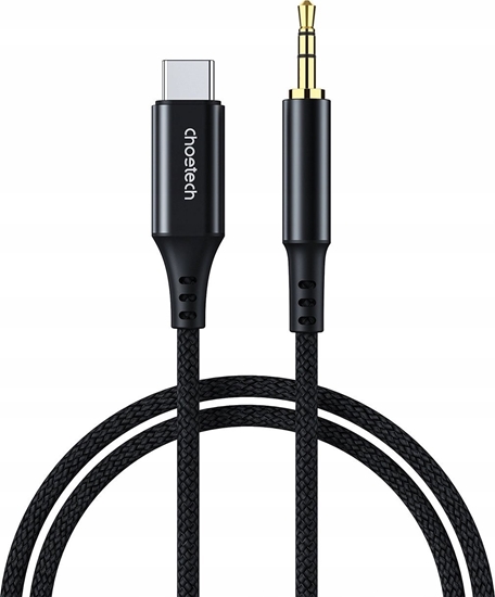 Picture of Choetech Kabel Choetech AUX006 USB-C / mini jack 3.5mm 1 m - czarny