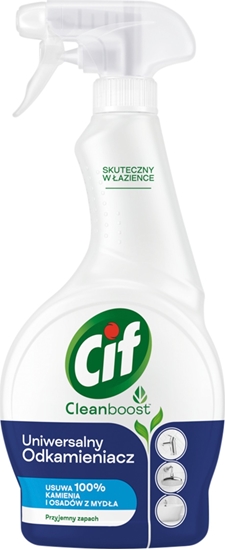 Picture of Cif Cif Cleanboost - Uniwersalny preparat do mycia i odkamieniania azienki - 500 ml
