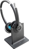 Picture of Cisco 562 Headset Wireless Head-band Office/Call center USB Type-A Black, Grey