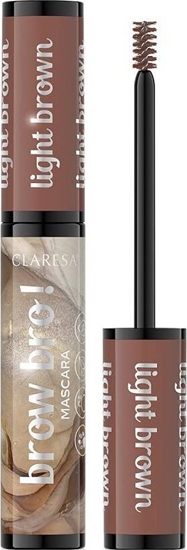 Picture of Claresa Brow Bro! maskara do brwi 01 Light Brown 8ml