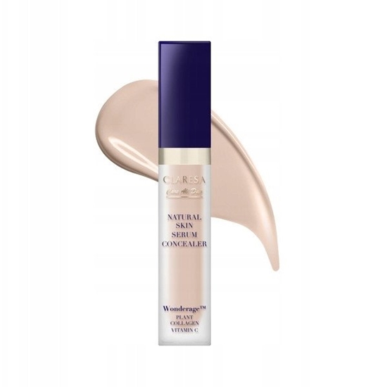 Picture of CLARESA_Natural Skin Serum Concealer korektor-serum z naturalnym wykoczeniem 1C Light Cool 7ml