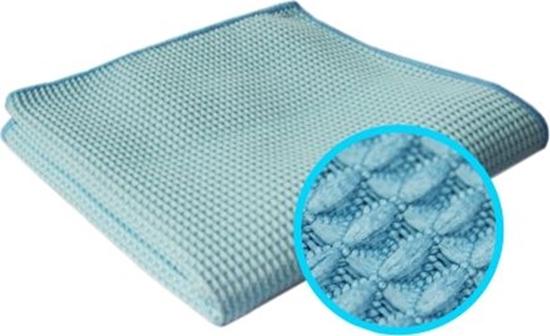 Picture of CleanPRO CleanPRO - cierka z mikrofazy, waflowa, 40x40 cm - Niebieska