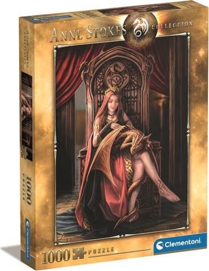 Изображение Clementoni CLE puzzle 1000 AnneStokes Coll.FriendsForev.39716