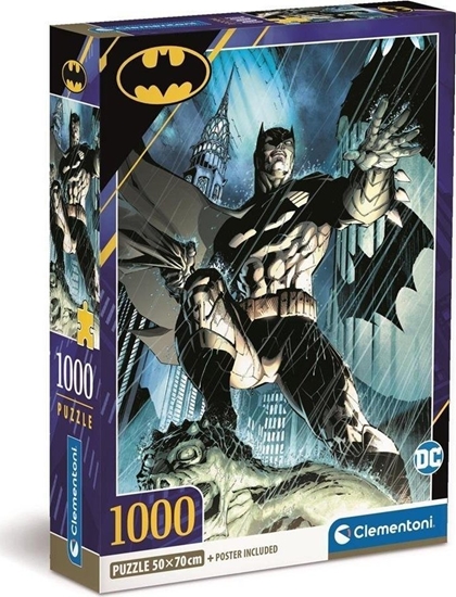 Изображение Clementoni CLE puzzle 1000 Compact Batman 39714