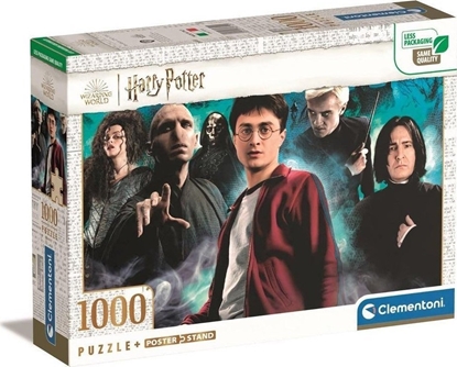 Изображение Clementoni CLE puzzle 1000 Compact Harry Potter 39710
