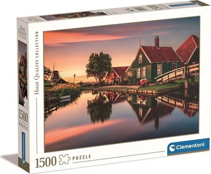 Attēls no Clementoni CLE puzzle 1500 HQ Zaanse Schans 31696