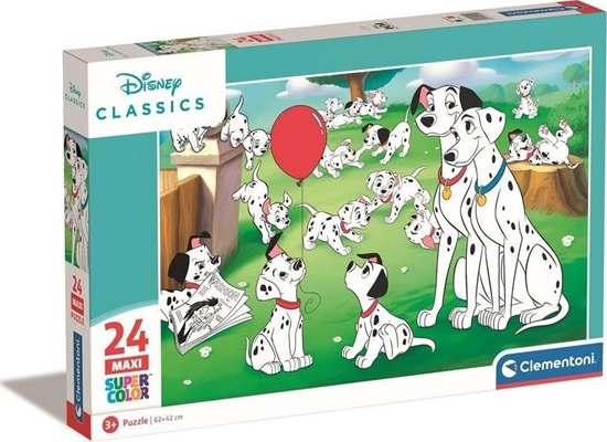 Picture of Clementoni CLE puzzle 24 maxi SuperKolor Disney Animals 24245