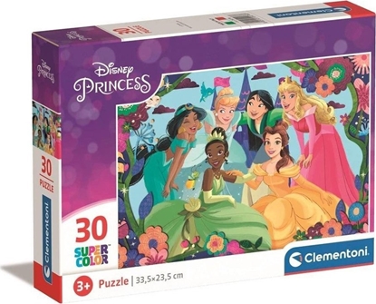 Attēls no Clementoni CLE puzzle 30 SuperKolor Princess 20276