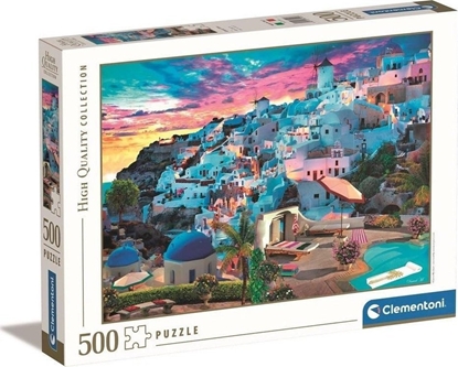 Attēls no Clementoni CLE puzzle 500 HQ Greece View 35149