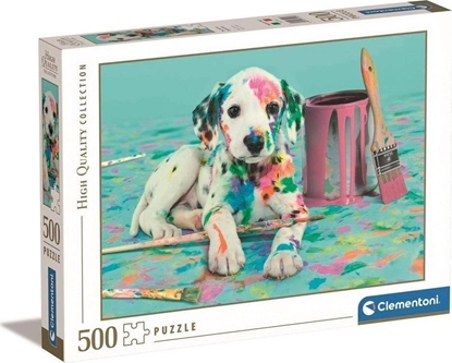 Attēls no Clementoni CLE puzzle 500 HQ The Funny Dalmatian 35150