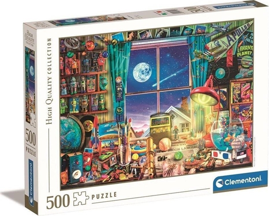 Picture of Clementoni CLE puzzle 500 HQ To the Moon 35148