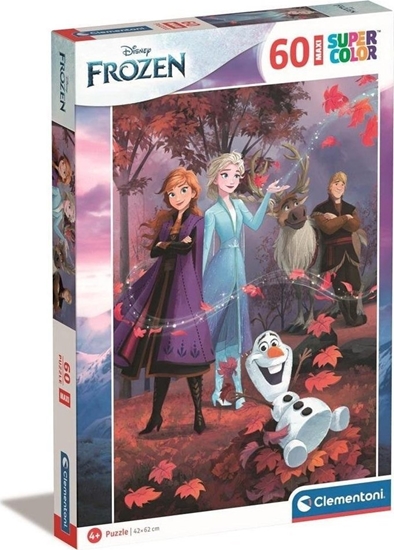 Picture of Clementoni CLE puzzle 60 maxi SuperKolor Frozen 2 26474