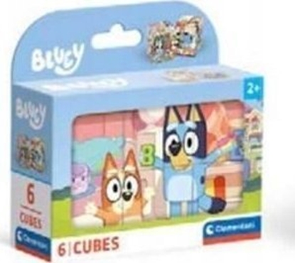 Picture of Clementoni Clementoni Klocki obrazkowe 6el Bluey 40662