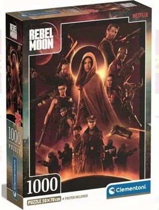 Attēls no Clementoni Clementoni Puzzle 1000el Compact Netflix Rebel Moon 39866