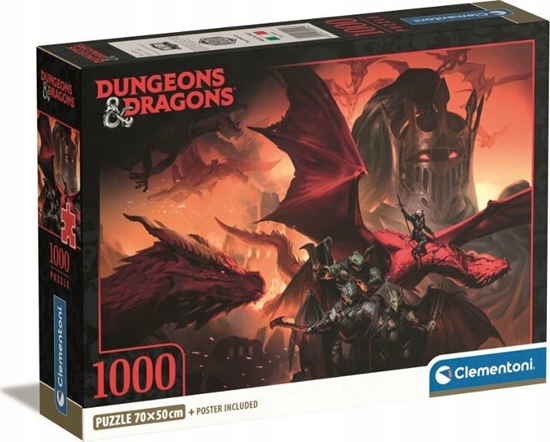 Picture of Clementoni Clementoni Puzzle 1000el Dungeons & Dragons 39914