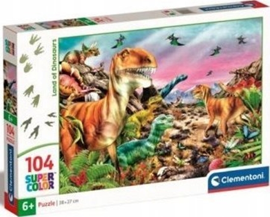 Picture of Clementoni Clementoni Puzzle 104el Super Kraina Dinozaurów 25768