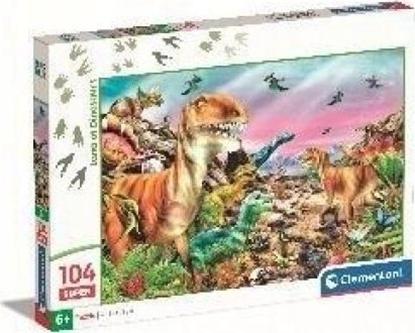 Picture of Clementoni Clementoni Puzzle 104el Super Kraina Dinozaurów 25779