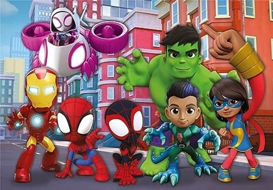 Picture of Clementoni Clementoni Puzzle 24el Maxi SuperColor Spidey and His Amazing Friend 24249