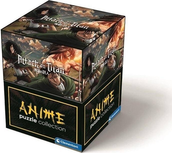 Picture of Clementoni Clementoni Puzzle 500el Cubes Anime Attack On Titans 35138