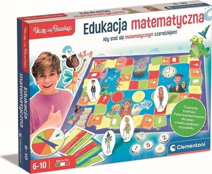 Attēls no Clementoni Edukacja matematyczna. Ucz si Bawic (50778)