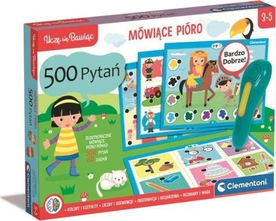 Изображение Clementoni Gra M?wi?ce pi?ro 500 Pyta?