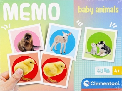 Attēls no Clementoni GRA MEMO BABY ANIMALS 18315 CLM PUD
