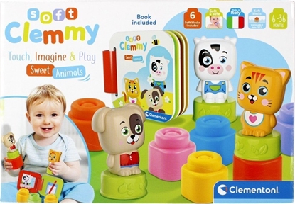 Picture of Clementoni Klocki Clemmy Sodkie Zwierzaki