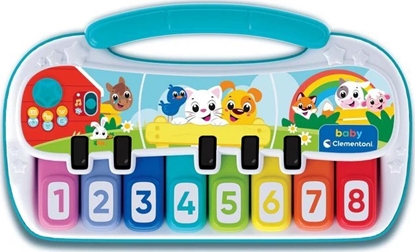 Attēls no Clementoni PIANINKO B/O ZWIERZATKA 29X6X22 CLM WB