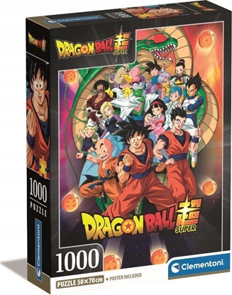Изображение Clementoni Puzzle 1000 elementów Compact Anime Dragon Ball