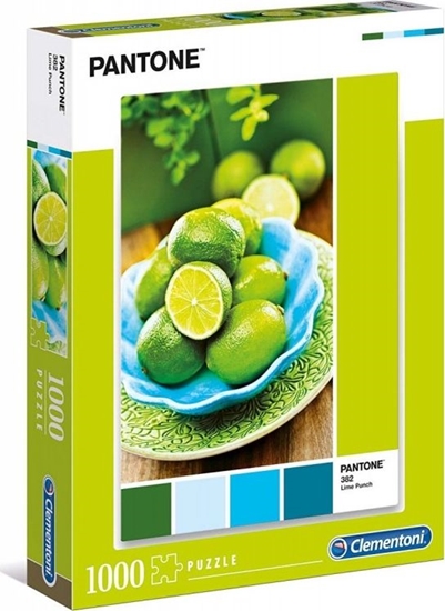Picture of Clementoni Puzzle 1000 elementów Pantone - Poncz limonkowy