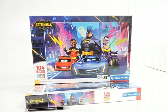 Изображение Clementoni Puzzle 104 elementy Maxi Batwheels