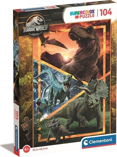 Picture of Clementoni Puzzle 104 Super Kolor Jurassic World