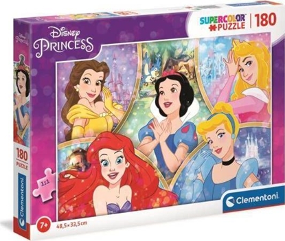Attēls no Clementoni Puzzle 180 Princess. Ksiniczki 29311