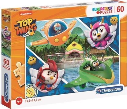 Изображение Clementoni Puzzle 60 elementów Super Kolor Ptasia Akademia