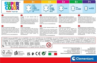 Attēls no Clementoni Puzzle Super Color Disney Wish 3 x 48 elementów
