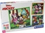 Изображение Clementoni Puzzle Super Color Mickey i Minnie 3 x 48 elementów