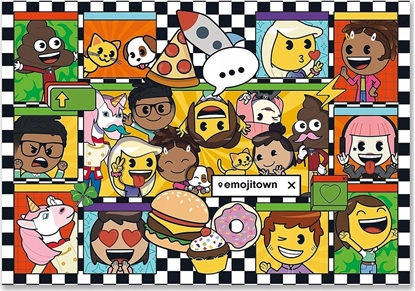 Изображение Clementoni Puzzle Super Emojii Town 180 elementów (29066)