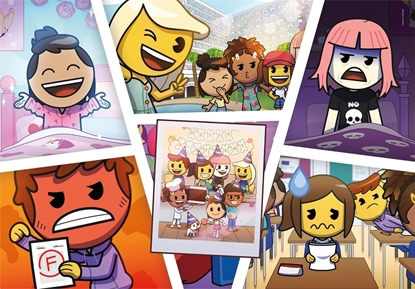 Attēls no Clementoni Puzzle SuperEmojii Town 180 elementów (29067)