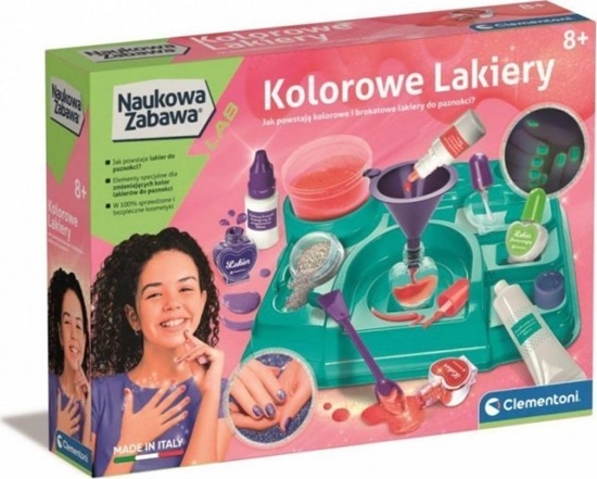 Picture of Clementoni Zestaw Kolorowe Lakiery