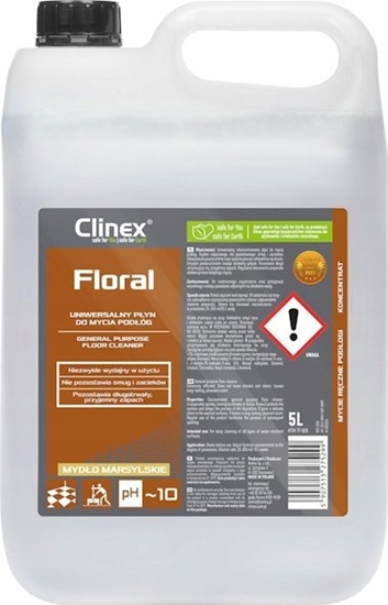 Picture of Clinex Clinex Floral Mydo Marsylskie - Uniwersalny pyn do mycia podóg - 5 l