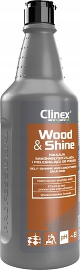 Picture of Clinex Emulsja CLINEX Wood&Shine, samonabyszczajca i pielgnujca podogi, 1l
