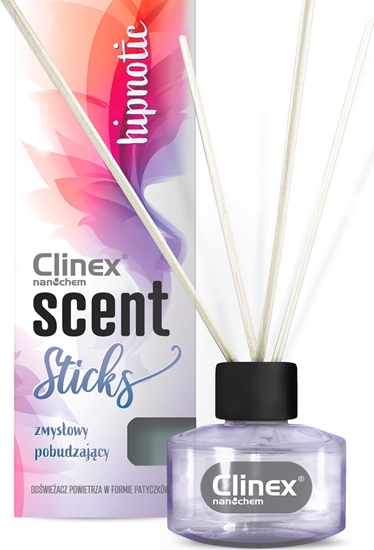 Picture of Clinex Patyczki kadzideka zapachowe do odwieania pomieszcze CLINEX Scent Sticks HYPNOTIC 45ml Patyczki kadzideka zapachowe do odwieania pomieszcze CLINEX Scent Sticks HYPNOTIC 45ml